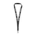 Gerecyclede Lanyard 2 cm zwart